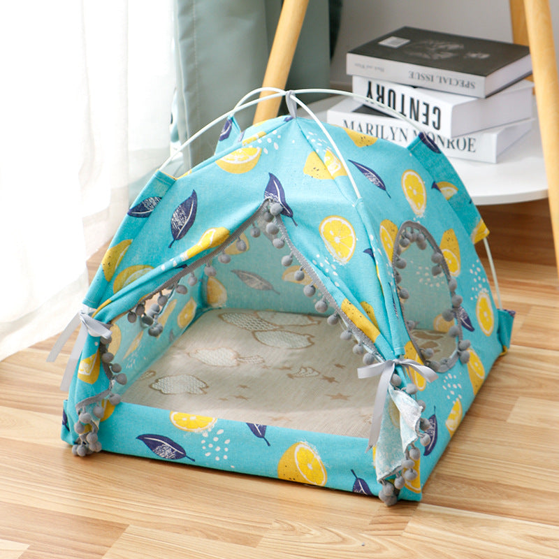 Cozy Cat Tent Bed for Safe, Peaceful Naps