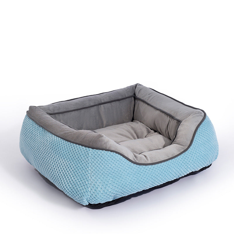 Soft Faux Fur Crate Bed for Stress-Free Dog Naps