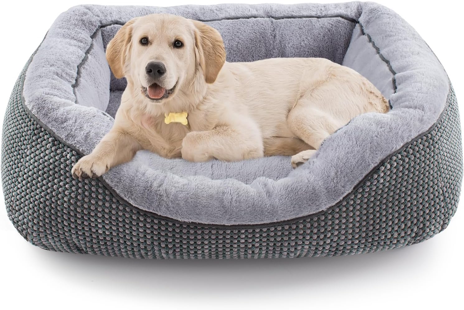 Soft Faux Fur Crate Bed for Stress-Free Dog Naps