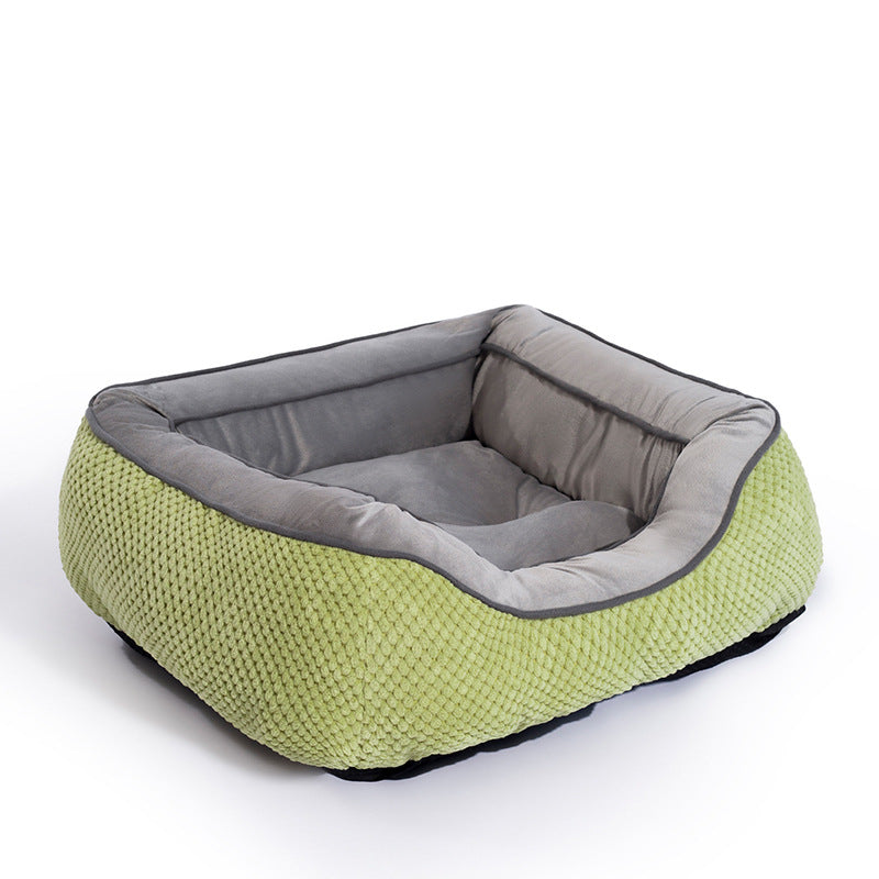 Soft Faux Fur Crate Bed for Stress-Free Dog Naps